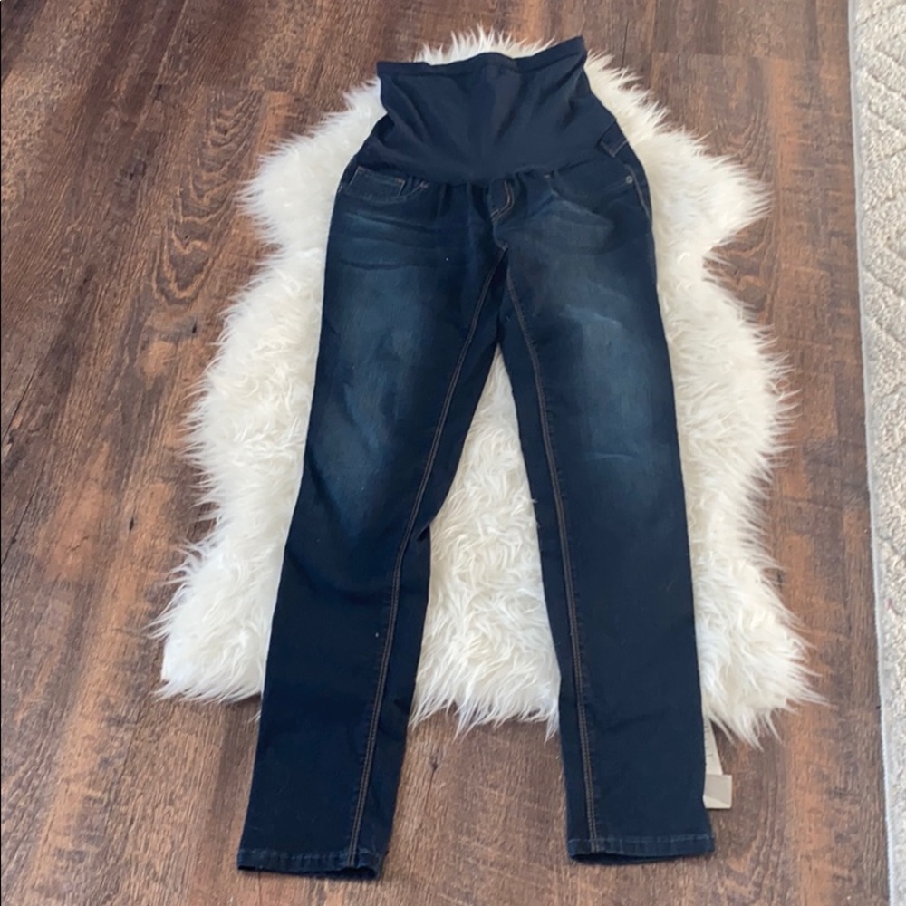Gently used Mother Hood  Maternity navy blue pants